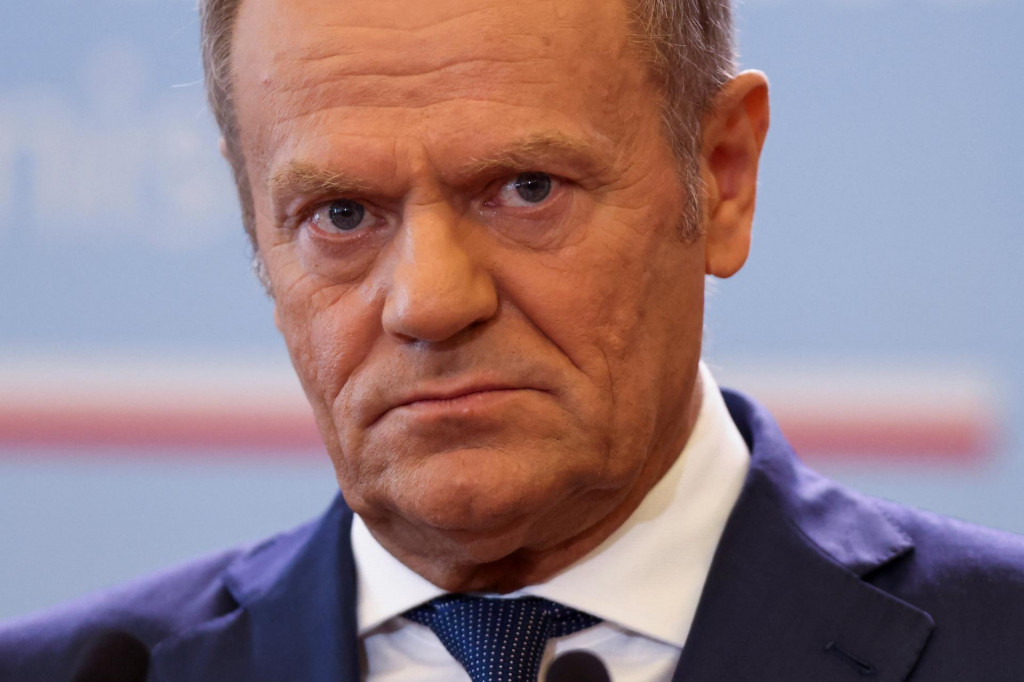 Poľský premiér Donald Tusk. FOTO: Reuters