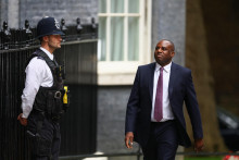 Šéf britskej diplomacie David Lammy. FOTO: REUTERS