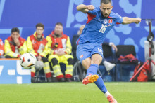 Hancko patrí medzi nosných hráčov nielen na klubovej úrovni, ale aj v národnom tíme Slovenska. FOTO: TASR/M. Baumann