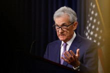 Šéf amerického Fedu Jerome Powell by sa mal na sympóziu centrálnych bankárov v Jackson Hole vo Wyomingu sústrediť na riešenie strategických, nie taktických otázok. FOTO: REUTERS