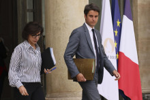 Francúzsky premiér Gabriel Attal. FOTO: TASR/AP