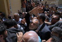 Iránsky prezidentský kandidát, reformista Massúd Pezeškiján. FOTO: TASR/AP