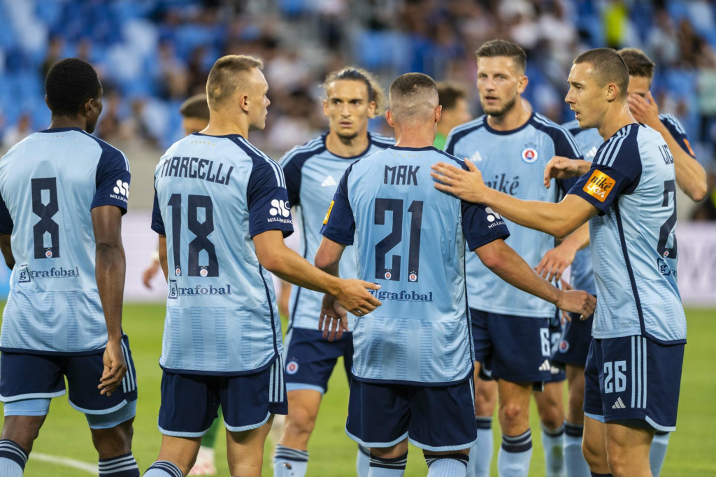 Na novú sezónu sa slovanisti naladili domácou výhrou 1:0 v generálke proti Petržalke. FOTO: TASR/J. Kotian