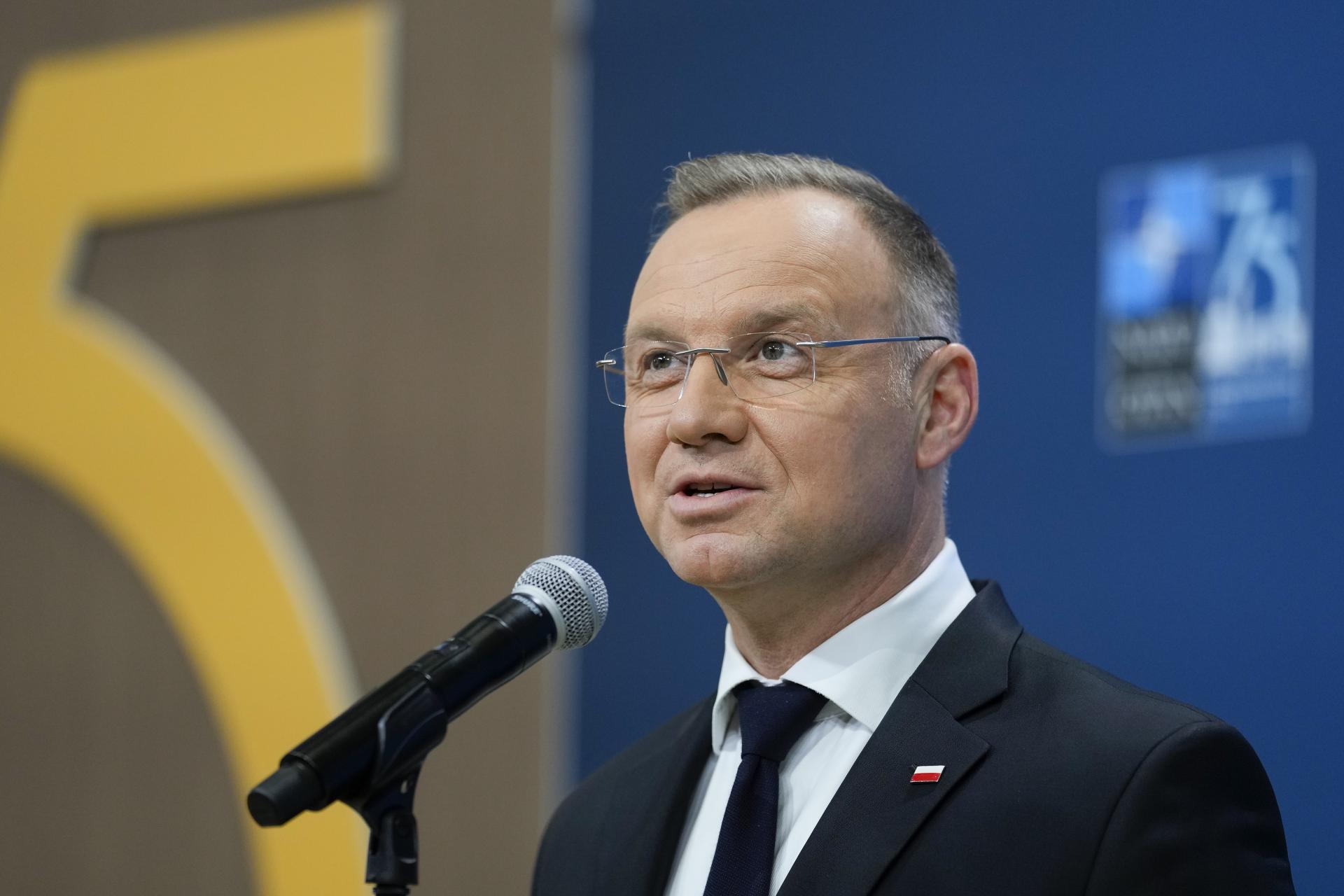 Nikto zvonka nemôže zablokovať vstup Ukrajiny do NATO, povedal poľský prezident