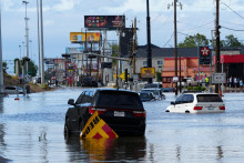 Americký Texas v dôsledku hurikánu Beryl čelil rozsiahlym povodniam. FOTO: Reuters