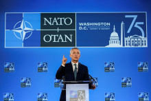 Gener&aacute;lny tajomn&iacute;k NATO Jens Stoltenberg. FOTO: Reuters
