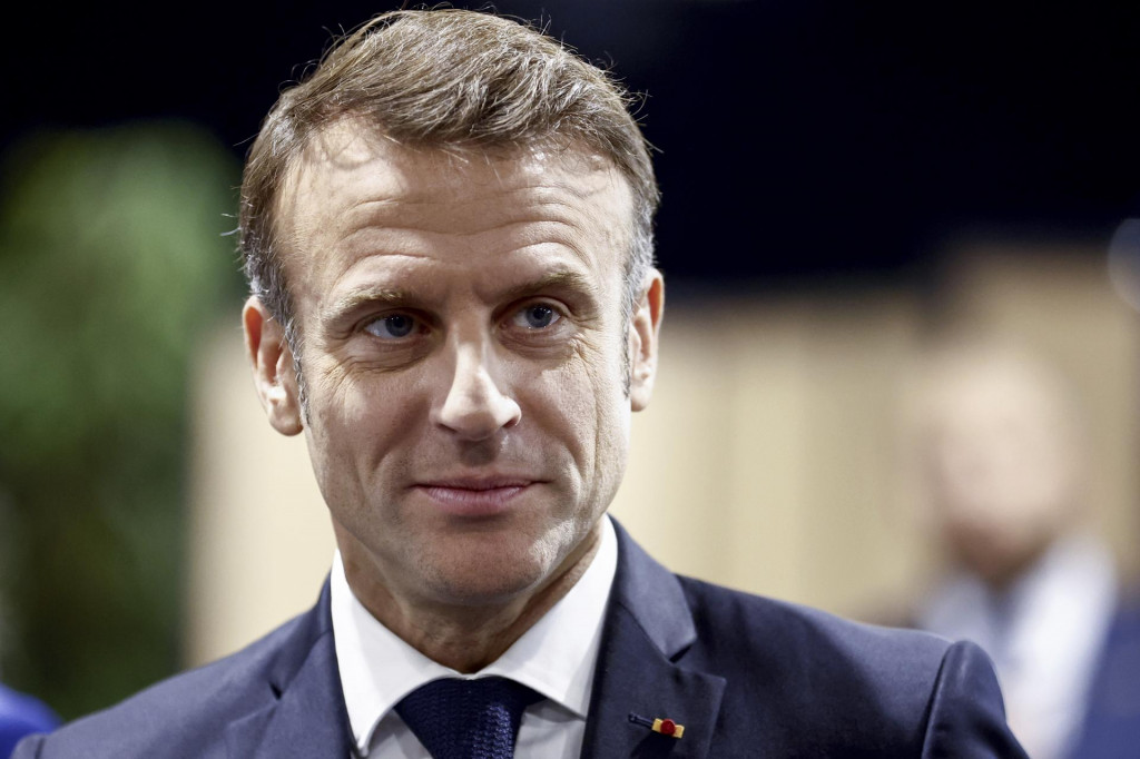 Francúzsky prezident Emmanuel Macron. FOTO: TASR/AP