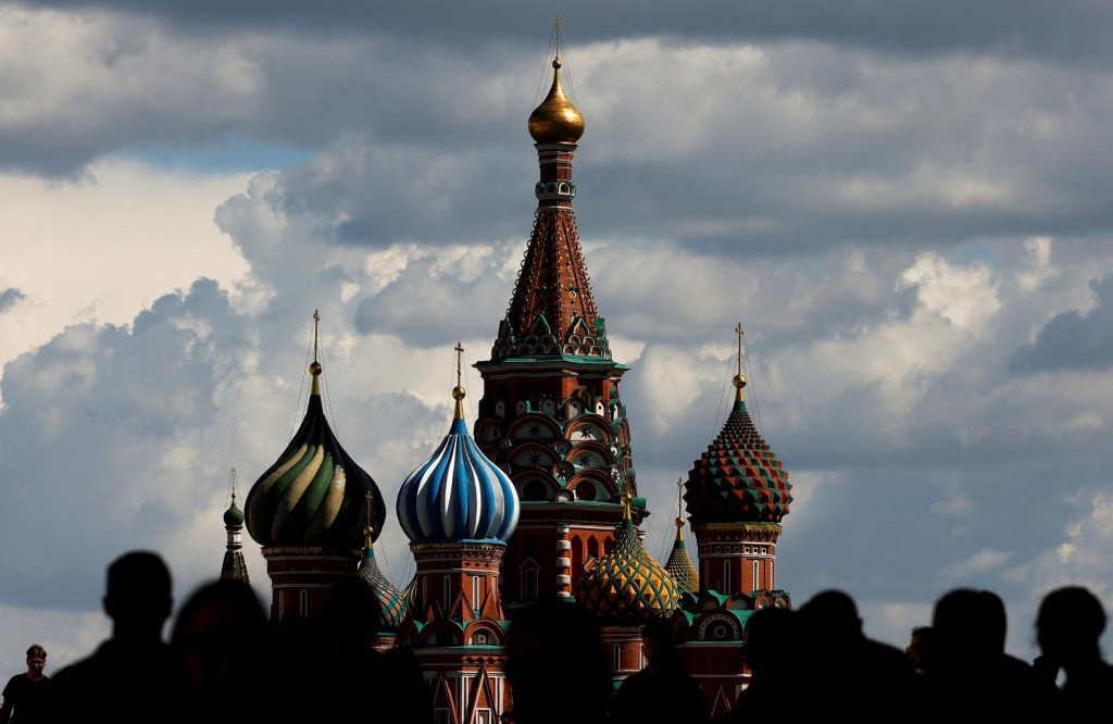 Ilustračná fotografia.Červené námestie pred Chrámom Vasilija Blaženého v Moskve. FOTO: Reuters