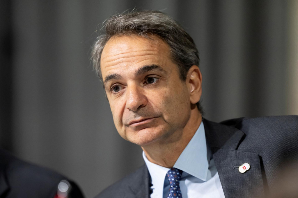 Grécky premiér Kyriakos Mitsotakis. FOTO: Reuters