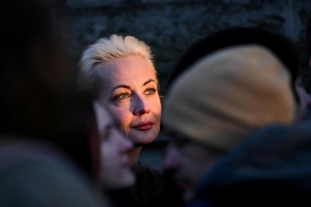 Julia Navaľná, vdova po Alexejovi Navaľnom, vodcovi ruskej opozície. FOTO: Reuters