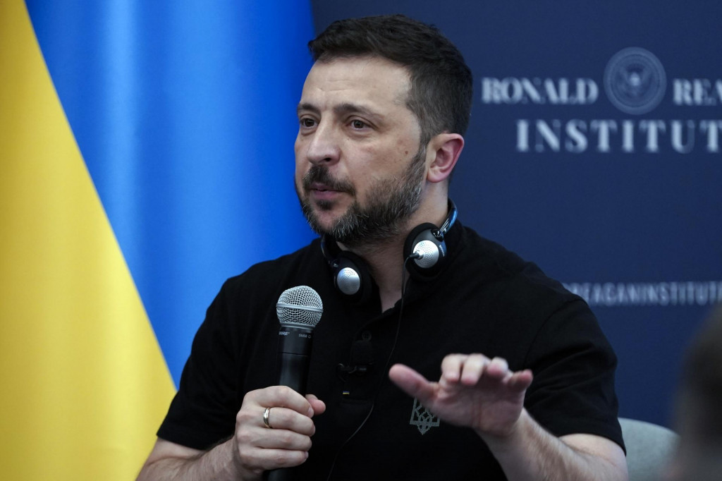 Ukrajinský prezident Volodymyr Zelenskyj. FOTO: TASR/AP