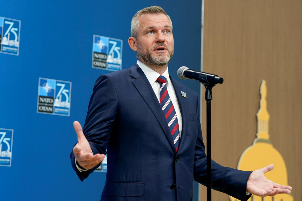 Prezident Peter Pellegrini. FOTO: REUTERS