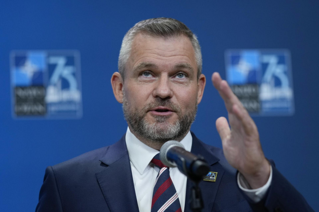 Slovenský prezident Peter Pellegrini. FOTO: TASR/AP