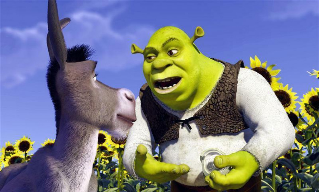 Prvý film s názvom Shrek mal premiéru v roku 2001 a získal Oscara za najlepší celovečerný animovaný film. FOTO: Reuters/DreamWorks Pictures