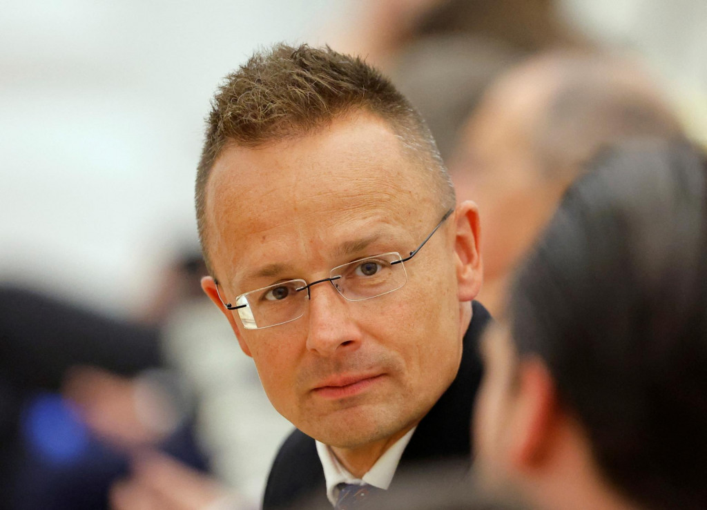 Maďarský minister zahraničných vecí Peter Szijjárto. FOTO: Reuters