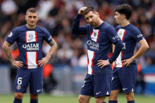 Lionel Messi z francúzskeho futbalového klubu Paríž St. Germain. FOTO: REUTERS