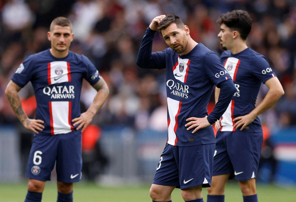 Lionel Messi z francúzskeho futbalového klubu Paríž St. Germain. FOTO: REUTERS