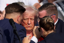 Útok n Donalda Trumpa. FOTO: Reuters