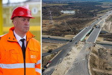 Minister dopravy Jozef Ráž predložil prvý balík svojich strategických projektov. FOTO: TASR; Koláž: HN