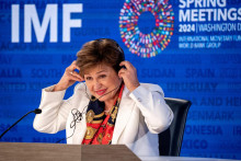 Šéfka Medzinárodného menového fondu Kristalina Georgieva. FOTO: REUTERS
