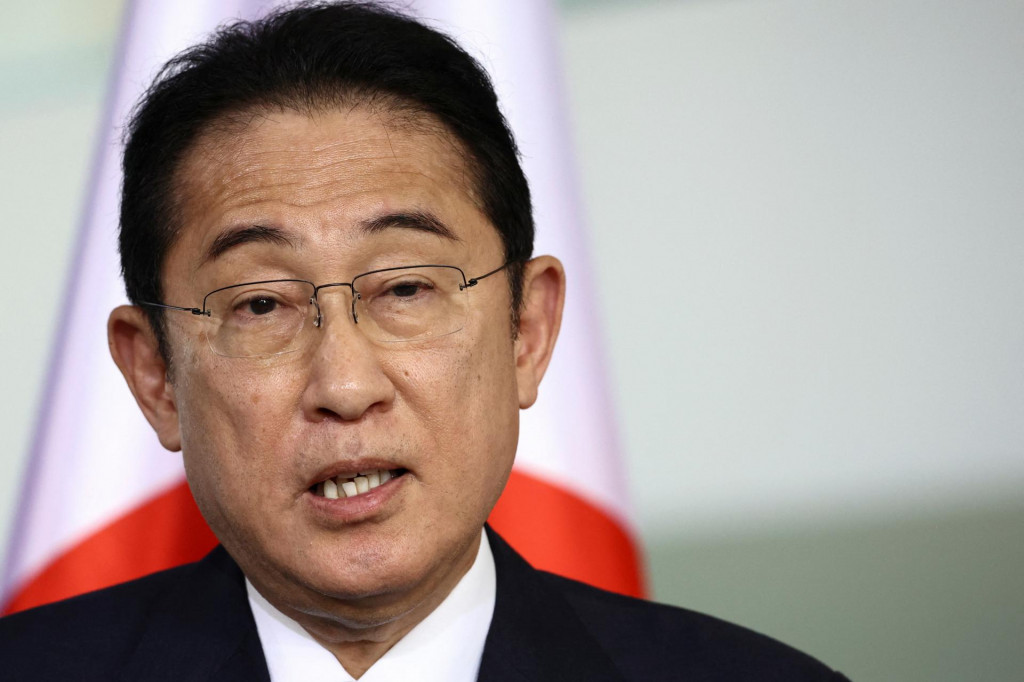 Japonský premiér Fumio Kišida. FOTO: Reuters