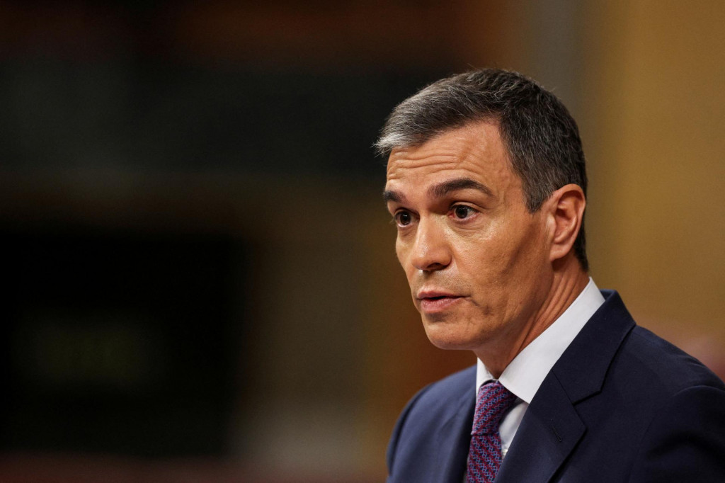 Španielsky premiér Pedro Sánchez. FOTO: Reuters