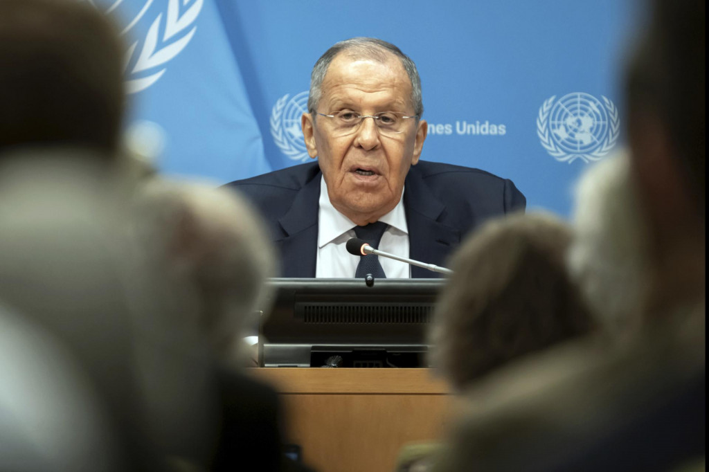 Ruský šéf diplomacie Sergej Lavrov. FOTO: TASR/AP