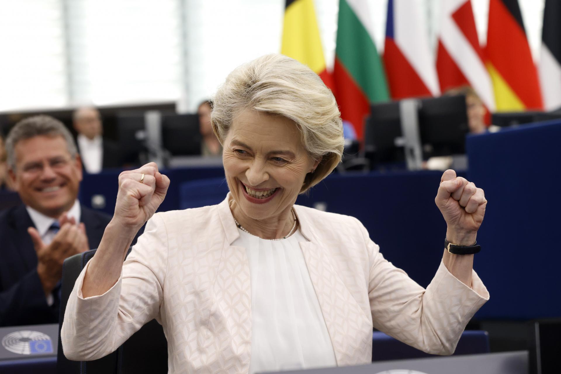 Von der Leyenová zostáva šéfkou eurokomisie. Laššáková jej v europarlamente vyhodila na oči smrť Krivočenka