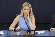Lucia Yar sa tento týždeň ujala funkcie poslankyne Európskeho parlamentu. FOTO: TASR/M. Baumann