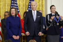 Joe Biden a Nancy Pelosiová. FOTO: Profimedia