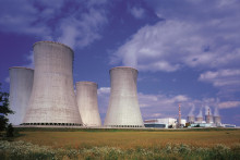 Na snímke je jadrová elektráreň Dukovany.

FOTO: ČEZ