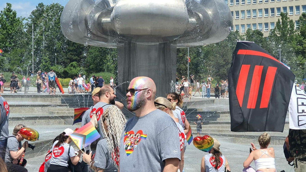 Dúhový Pride v Bratislave. FOTO: HN/Martin Martiš