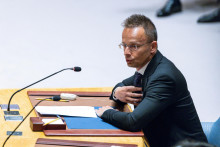 Šéf maďarskej diplomacie Péter Szijjártó. FOTO: REUTERS