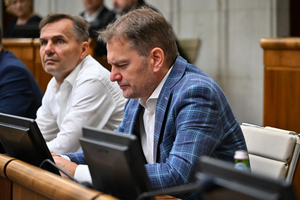 Poslanec Národnej rady za hnutie Slovensko Igor Matovič. FOTO: TASR/Pavol Zachar