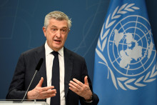 Vysoký komisár OSN pre utečencov Filippo Grandi. FOTO: REUTERS