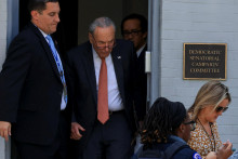 Šéf demokratov v americkom Senáte Chuck Schumer. FOTO: Reuters