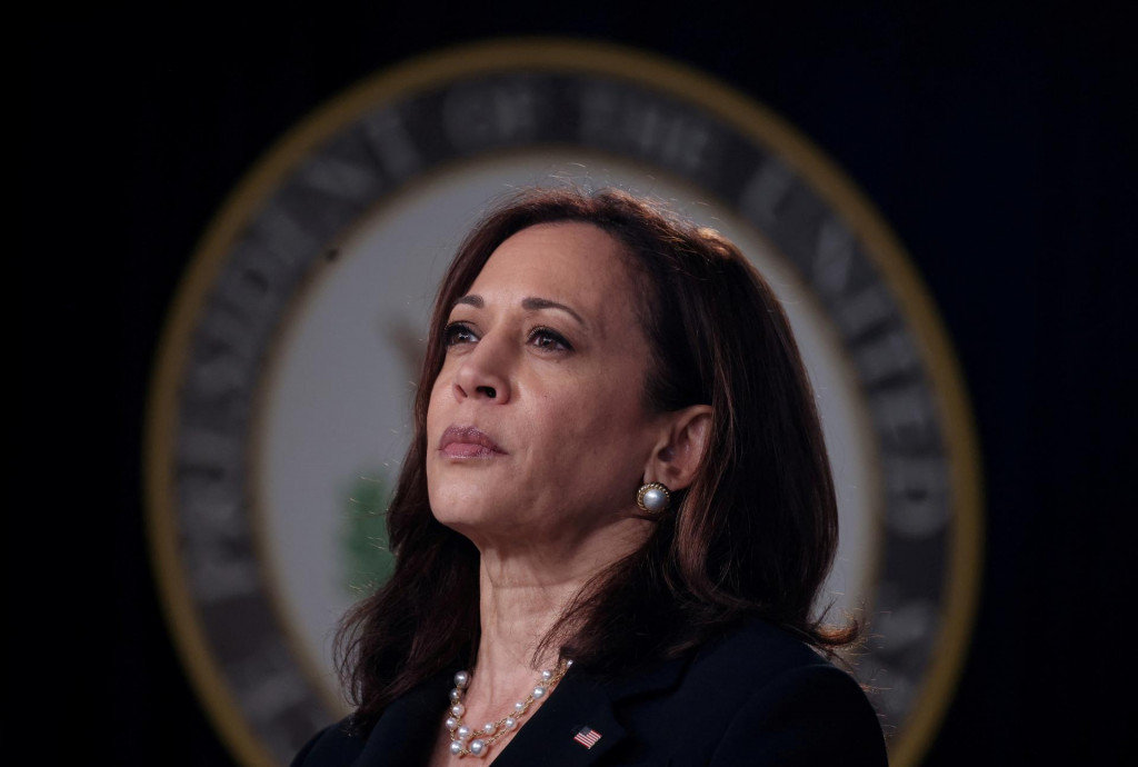 Viceprezidentka USA Kamala Harrisová. FOTO: Reuters