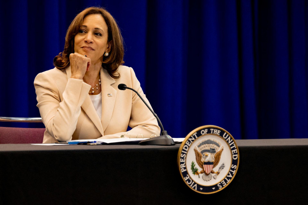 Americká viceprezidentka Kamala Harrisová. FOTO: Reuters