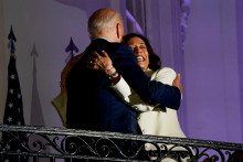 Americký prezident Joe Biden a viceprezidentka Kamala Harris. FOTO: Reuters