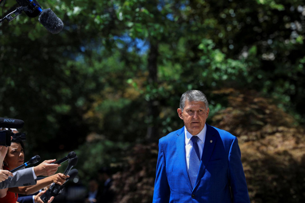 Senátor Joe Manchin. FOTO: Reuters