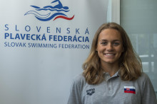 Tamara Potocká je jedinou slovenskou plavkyňou, ktorá nás bude reprezentovať na blížiacej sa olympiáde v Paríži. FOTO: TASR/J. Novák