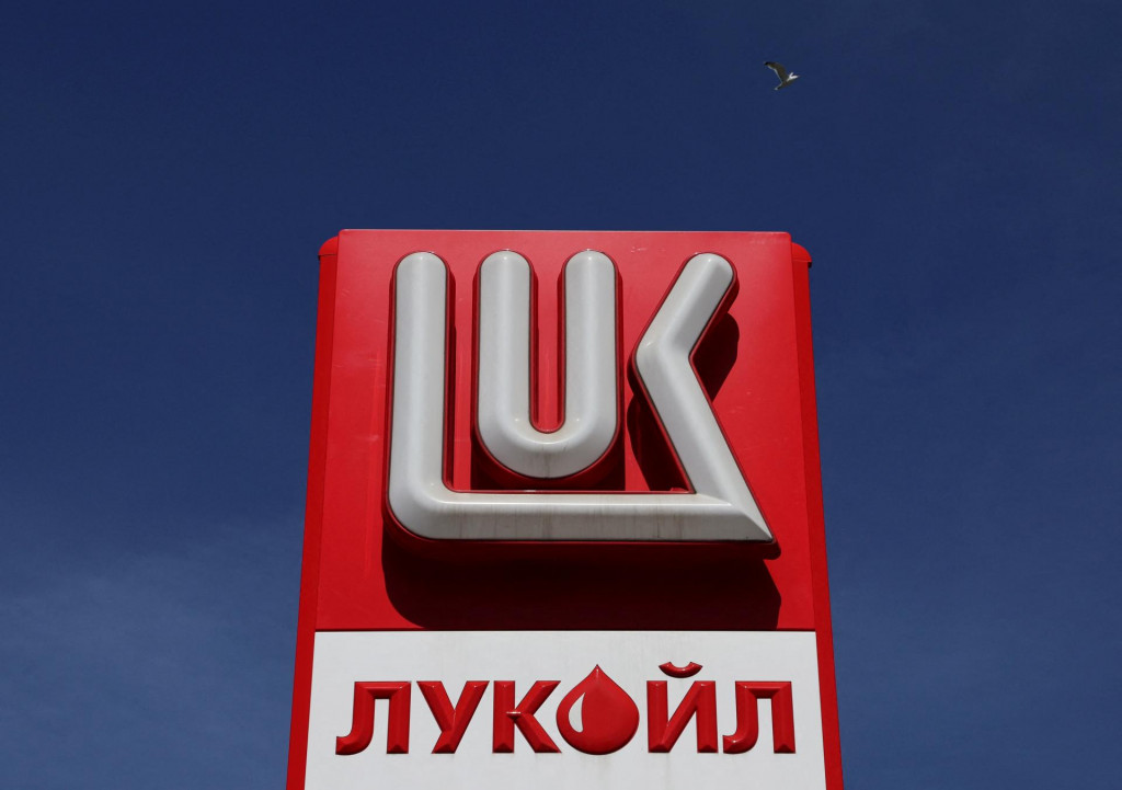 Logo spoločnosti Lukoil. FOTO: Reuters