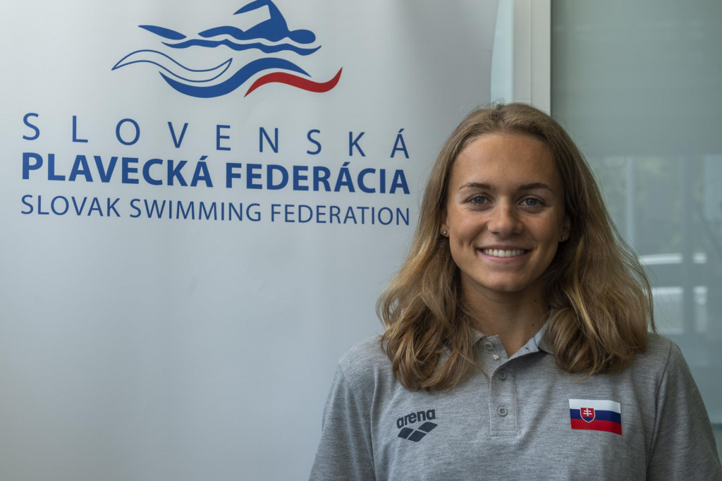 Tamara Potocká je jedinou slovenskou plavkyňou, ktorá nás bude reprezentovať na blížiacej sa olympiáde v Paríži. FOTO: TASR/J. Novák