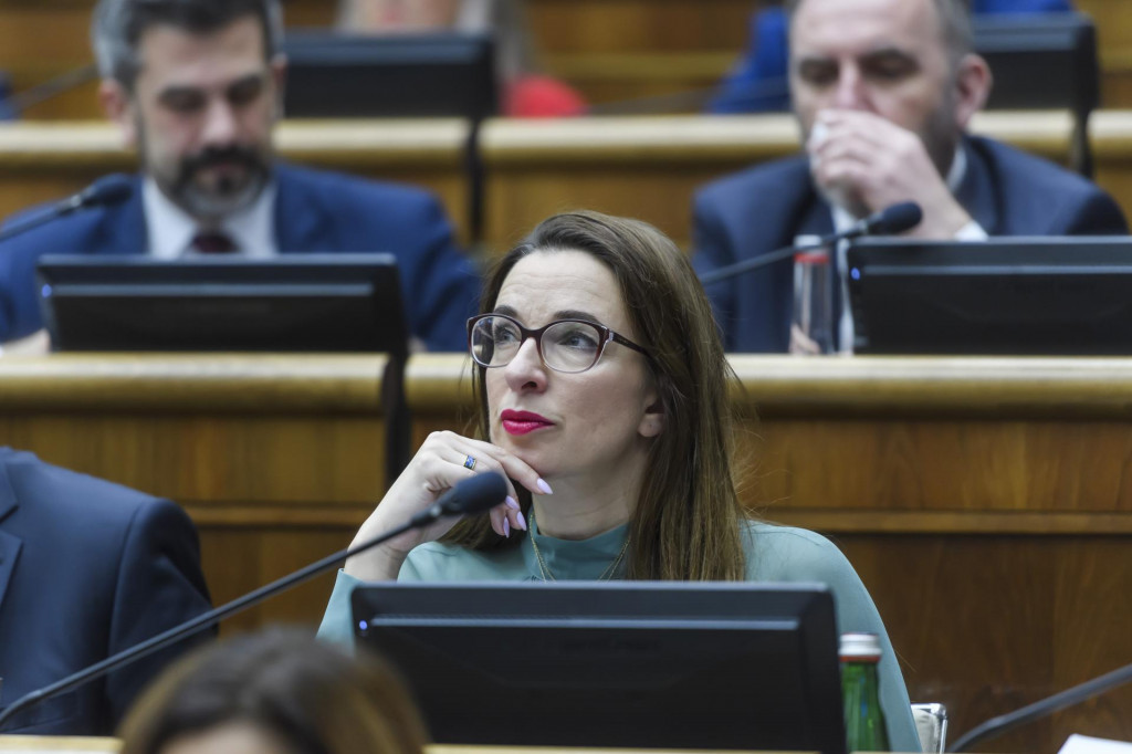 Krátenie opatrovateľského príspevku pre osoby v dôchodkovom veku kritizovala poslankyňa Národnej rady Simona Petrík (PS). FOTO: TASR/Jaroslav Novák