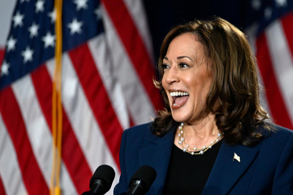 Americká viceprezidentka Kamala Harrisová. FOTO: REUTERS