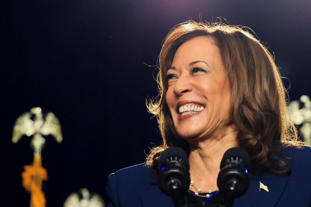 Americká viceprezidentka Kamala Harrisová. FOTO: REUTERS