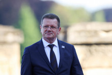 Na snímke Peter Kmec podpredseda vlády SR pre Plán obnovy a znalostnú ekonomiku. FOTO: Reuters
