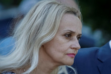 Ukrajinská profesorka a politička Iryna Farionová.  FOTO: Reuters