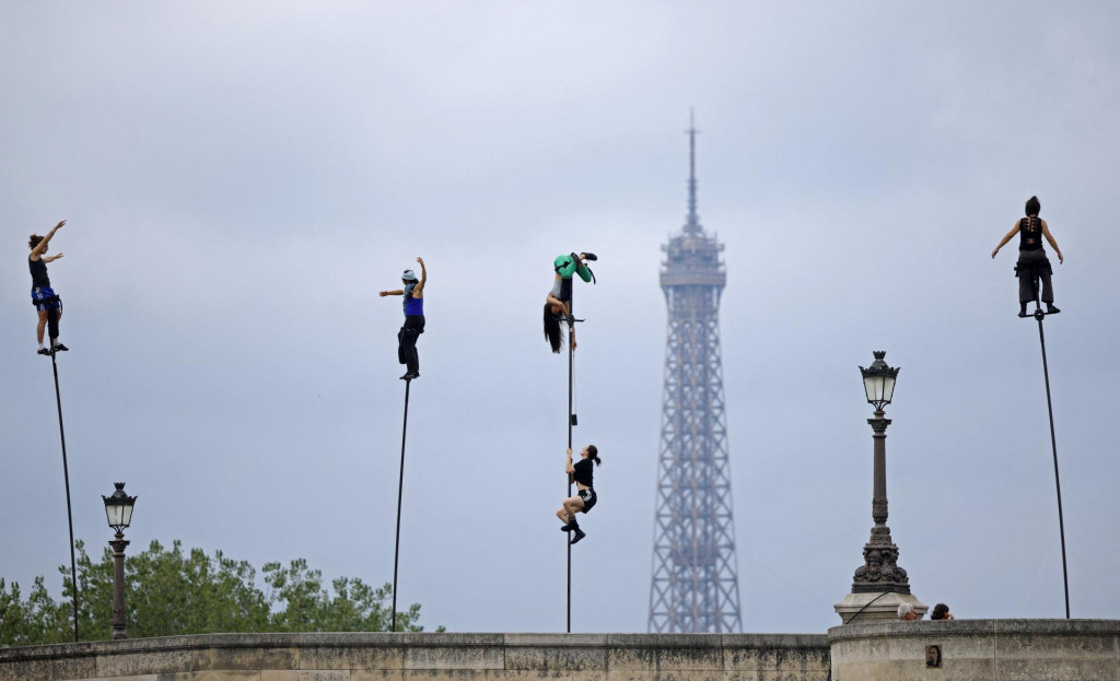 Snímka z otváracieho ceremoniálu hier.

FOTO: REUTERS