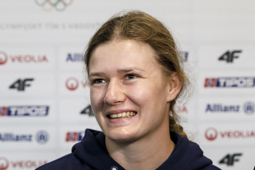 Slovenská boxerka Jessica Triebeľová vstúpi do zápolení na OH v Paríži v nedeľu večer. FOTO: TASR/Dano Veselský